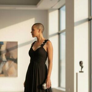 JJ House Women's Black Long Formal, PROM/Bridemaid, Dress Custom size